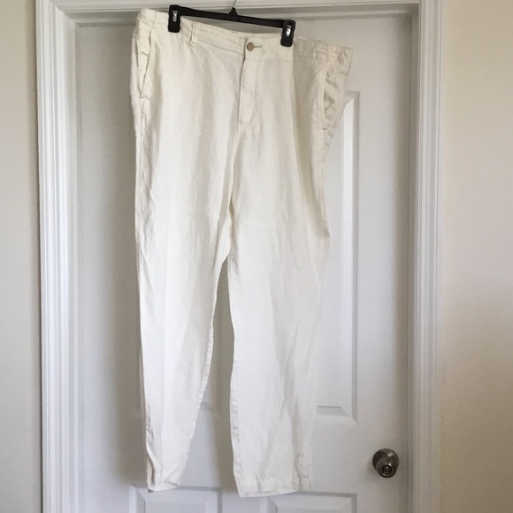 Tommy Bahama Other - Tommy Bahama Cream Linen Chinos for Men W40/L32 Vaca Ready